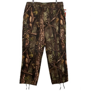 Master Sportsman Rugged Outdoor Gear Cargo Pants Men's Size 2XL Brown Green Camo